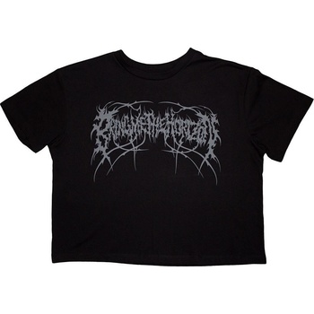 Bring Me The Horizon Metal Logo Genxsis Black S Дамски Риза (BMTHCT149LB01)