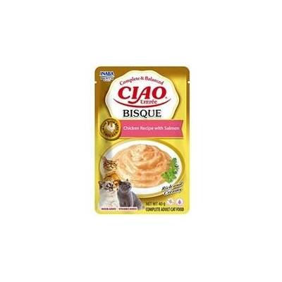 Churu Cat Entrée Bisque Chicken Recipe with Salmon 40 g