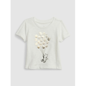 GAP Бебешка тениска Brannan Bear с печат унисекс GAP GAP | Byal | Момичешки | 50-62