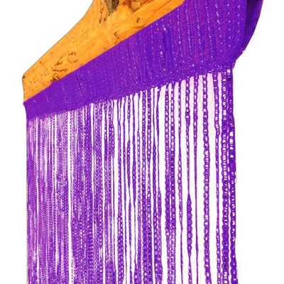 Šnúrková záclona Curtain fialová