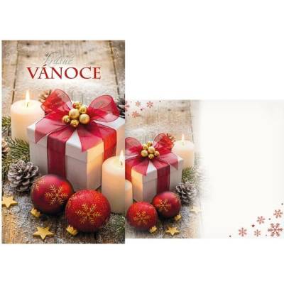 UNIPAP přání Vánoční malé V23-202 Z PRANI_Z_696 659507