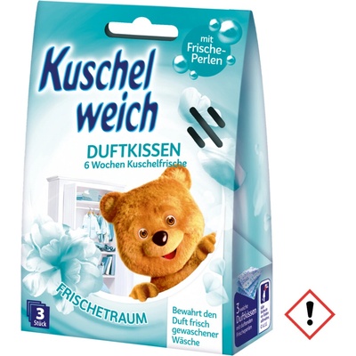 Kuschelweich vôňa do šatníka Čerstvý sen 3 ks