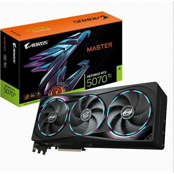 Gigabyte AORUS GeForce RTX 5070 Ti MASTER 16GB GDDR7 GV-N507TAORUS M-16GD
