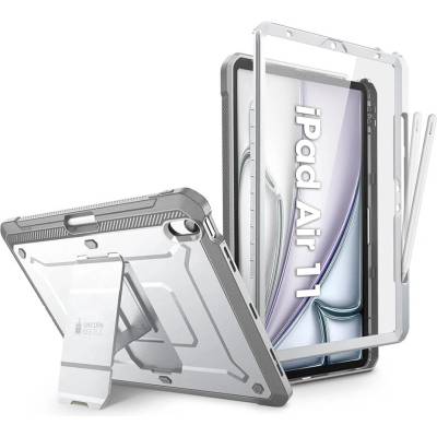 i-Blason SUPCASE Unicorn Beetle Pro Case - удароустойчив хибриден кейс за iPad Air 11 (2024) (бял)