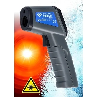 Brilliant tools - Германия Infrared термометър от -50°C до 500°C; BRILLIANT TOOLS BT521030