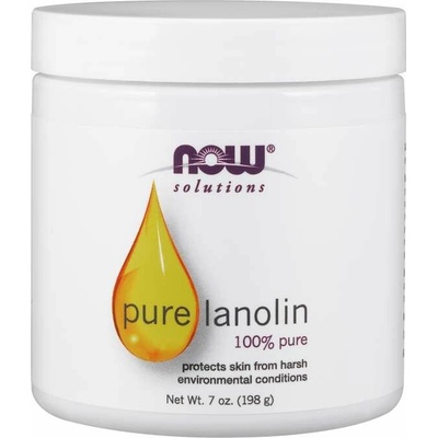 NOW Lanolin, 100% Pure, 198g