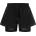 super. natural Дамски къси панталони super. natural Women's Double Layer Shorts - Jet Black (112-2815-0112)