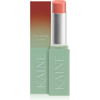 KAINE Glow Melting Lip Balm хидратиращ балсам за устни с регенериращ ефект цвят #03 Warm Apricot 3.7 гр