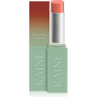 KAINE Glow Melting Lip Balm хидратиращ балсам за устни с регенериращ ефект цвят #03 Warm Apricot 3.7 гр