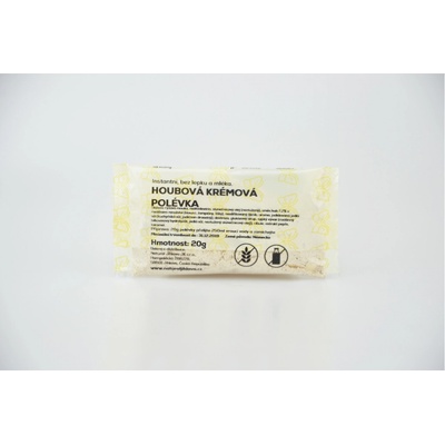 Natural Jihlava Instantní houbová krémová polévka bez lepku a mléka 20 g
