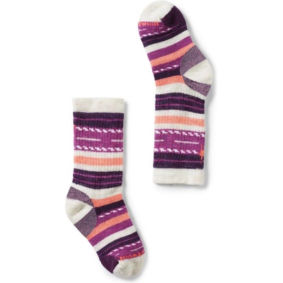 Smartwool Детски туристически чорапи Smartwool Kids' Hike Full Cushion Margarita Crew Socks Sports socks - Moonbeam - размер 33-36 (201-6951-0513)