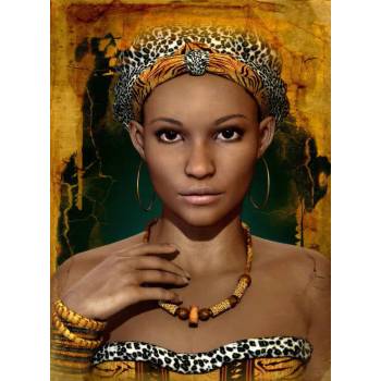 Image 1 of Grafika - Puzzle African Woman 2000 - 2 000 piese