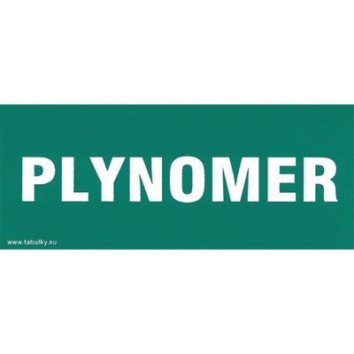 PHT a.s. Samolepka Plynomer