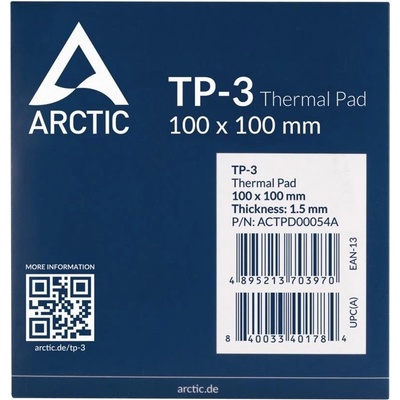 ARCTIC TP-3 Thermal Pad 100 x 100 x 1,5 mm ACTPD00054A