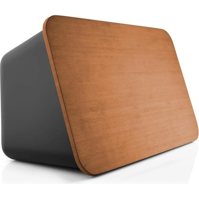 Chlebník NORDIC KITCHEN 39 cm, černá, plast / dřevo, Eva Solo