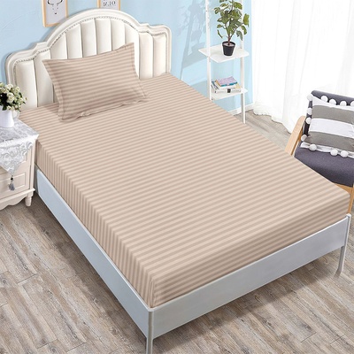 EmonaMall Долен чаршаф с ластик и калъфка (за матрак от 80x200 до 90x200) EmonaMall, 2 части - Модел S17785 (S17785-4444g4)