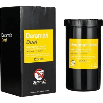 Deramax Dual, elektronický plašič, odpudzovač krtkov a hryzcov