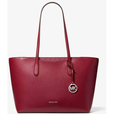 Michael Kors dámská kožená velká kabelka Arden vínová
