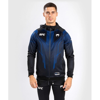 Venum UFC Authentic Fight Night 2.0 Men's Walkout Hoodie Midnight Edition blue/black