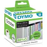 DYMO етикети за архивни класьори 59 x 190 мм, бели, 110 бр (S0722480)