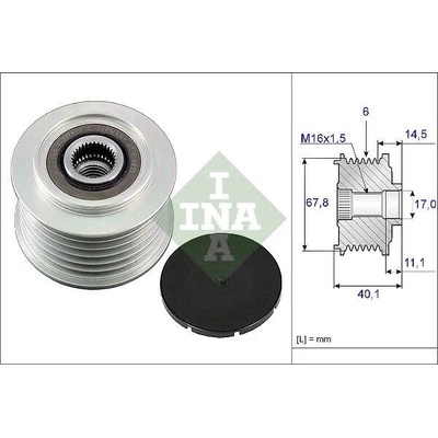 Předstihová spojka Schaeffler INA 535 0052 10
