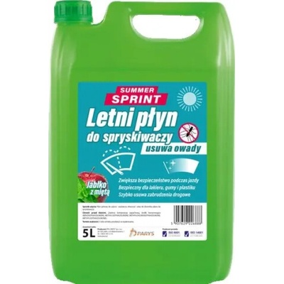 ATAS PLAK SUMMER SPRINT Letná kvapalina do ostrekovačov Jablko-Mäta 5 l