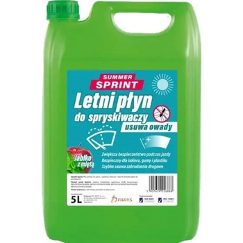 ATAS PLAK SUMMER SPRINT Letná kvapalina do ostrekovačov Jablko-Mäta 5 l