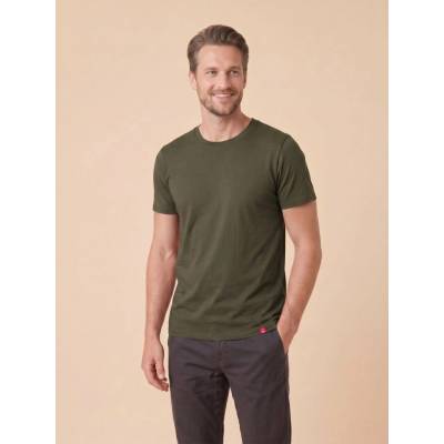 CityZen pánske tričko Agen dark khaki
