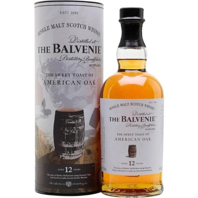 Balvenie 12y Sweet Toast of American Oak 43% 0,7 l (holá láhev)