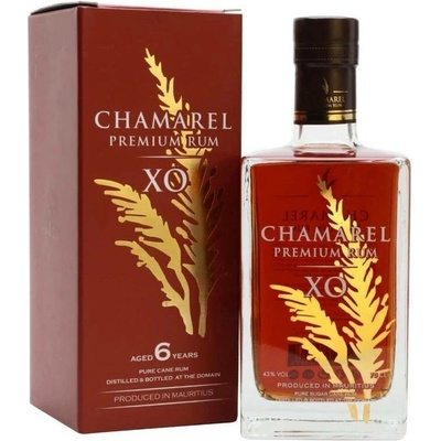 Chamarel XO 43% 0,7 l (tuba)