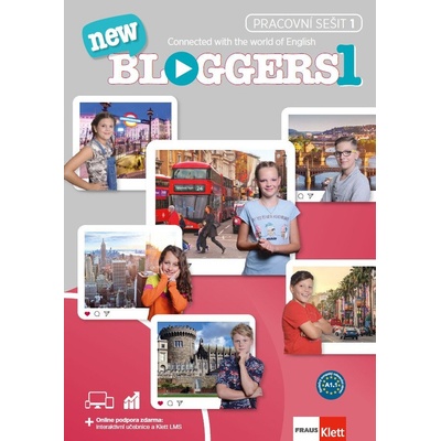 Bloggers new 1 (A1.1) – 2dílný pracovní sešit + žákovská licence (12 měsíců)