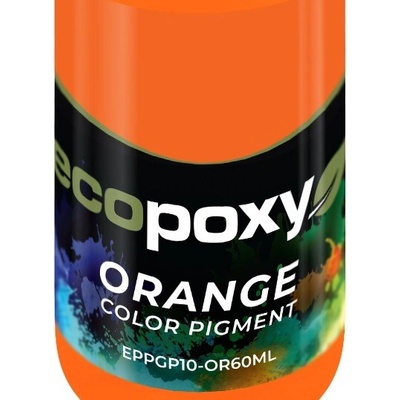 EcoPoxy Farebné pigmenty do živice oranžová 60 ml