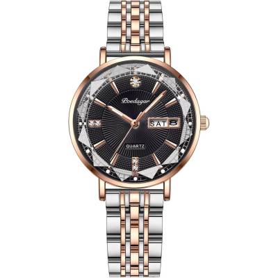 Poedagar Часовник poedagar cr-35037 - Черен kp35037 (cr-35037)