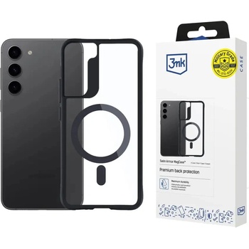 3mk Protection 3mk Satin Armor MagCase за Samsung Galaxy S23 5G - Прозрачен (5903108563864)