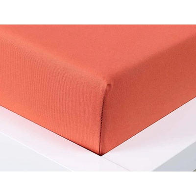 XPOSE jersey prostěradlo Exclusive cihlové Jersey 70x140