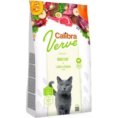 Calibra Cat Verve GF Adult Lamb & Venison 8 3,5 kg