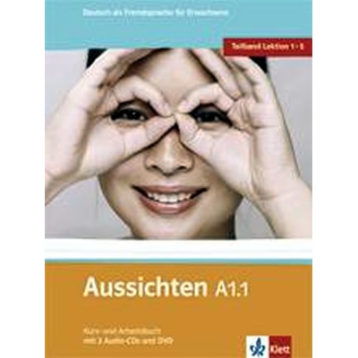 Aussichten A1.1 nemecká učebnica s pracovným zošitom vř. 2 audio CD a 1 DVD lekce 1 5