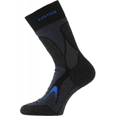 Lasting ponožky TRX čierna/modrá