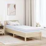 vidaXL Матрак Средно твърдо 80 x 200 cm Бяло (4106288)