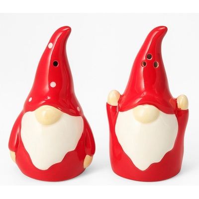 Home Styling Collection Keramická slánka a pepřenka YULORA červený – Zboží Mobilmania