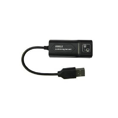 Мрежови адаптер Estillo USB 2.0, USB(м) към RJ45(ж), 10/100/1000 Mbps