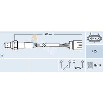 Lambda sonda FAE 77586