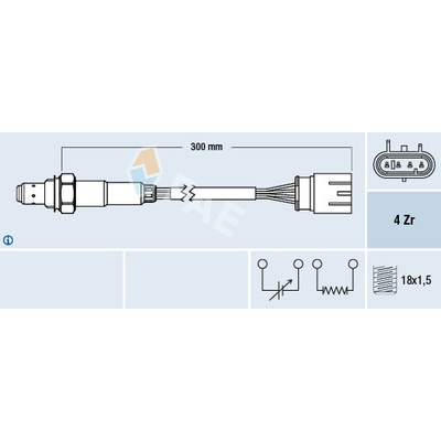 Lambda sonda FAE 77586