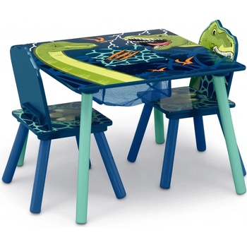 bHome Dětský stůl s židlemi T-Rex