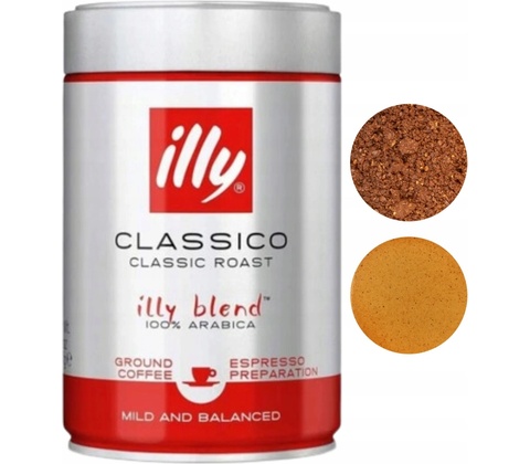 Illy Classico mletá 250 g