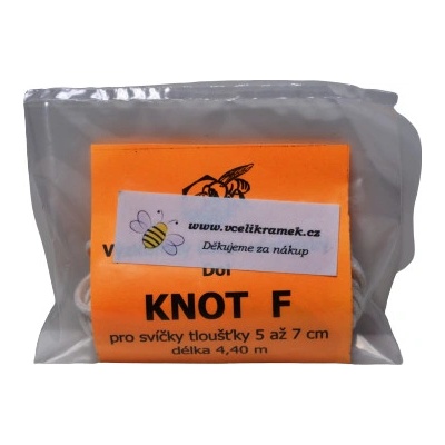 Knoty pro výrobu svíček 15cm/20ks – Zboží Dáma