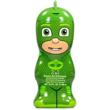 Air Val PJ Masks Gekko jemný sprchový gél a šampón pre deti 400 ml