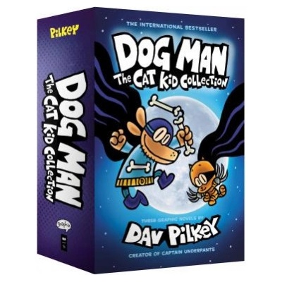 Dog Man: The Cat Kid Collection: From the Creator of Captain Underpants Dog Man #4-6 Boxed Set