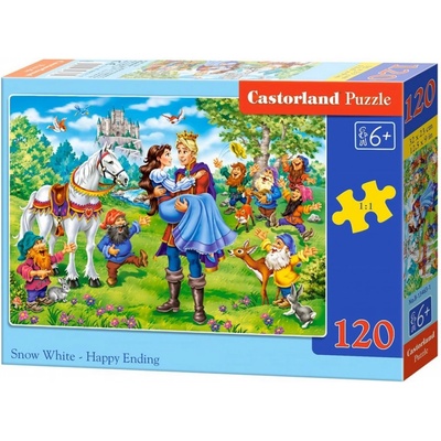 Castorland Sněhurka 13463 120 dílků