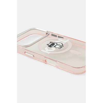 KARL LAGERFELD Кейс за телефон Karl Lagerfeld iPhone 17 Pro (KLHMP17LHGCHGKBP)